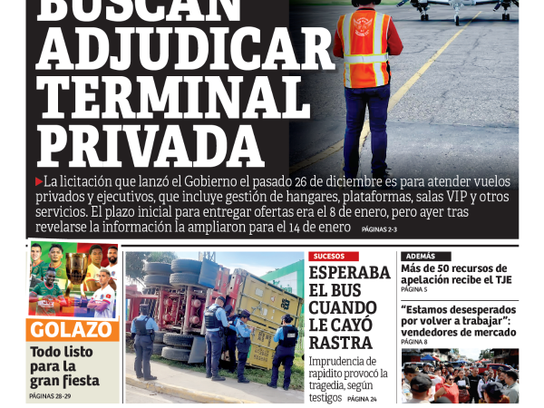 Vía exprés buscan adjudicar terminal privada