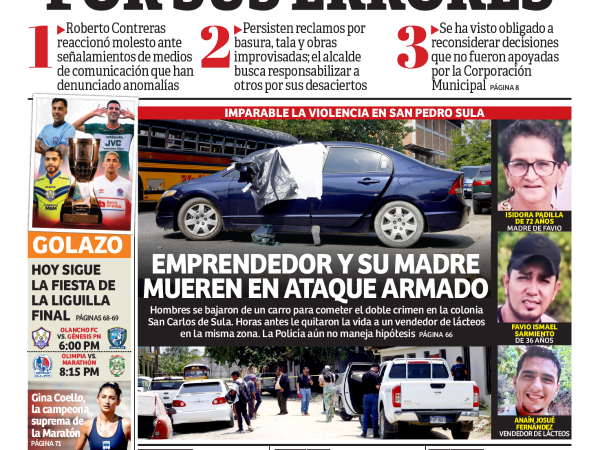 Contreras culpa a los medios por sus errores