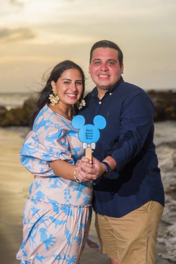 Gender Reveal party: ¡es un niño! y se llamará Martín Alberto Beltrán Alfaro