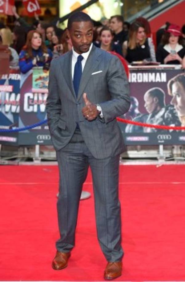 El actor Anthony Mackie.