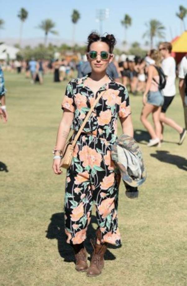 3. Estampados con flores gigantes.