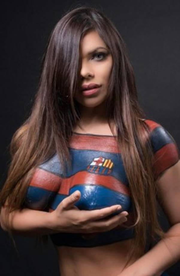 Suzy, además de fan de Messi, explicó que es una gran barcelonista desde que pasó una temporada viviendo en Barcelona.