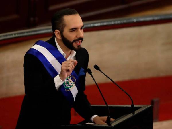 El presidente salvadoreño, Nayib Bukele, en una fotografía de archivo.