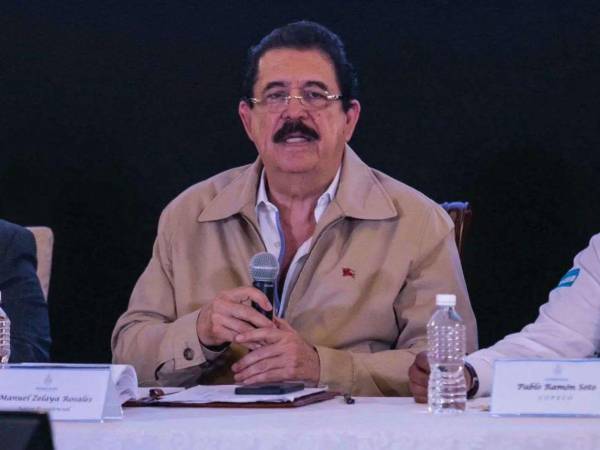 Imagen del expresidente de Honduras (2006-2009), Manuel Zelaya Rosales.