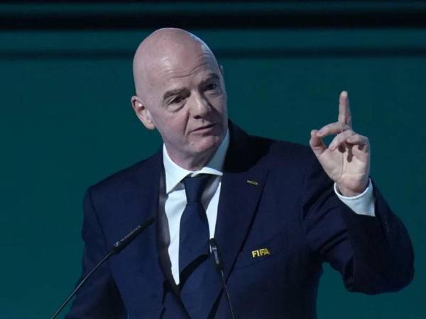 Fotografía del presidente de la FIFA, Gianni Infantino.