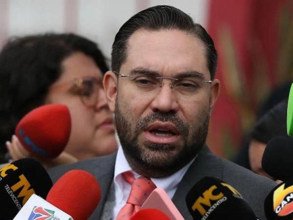 Jorge Cálix, jefe de bancada del Partido Liberal.