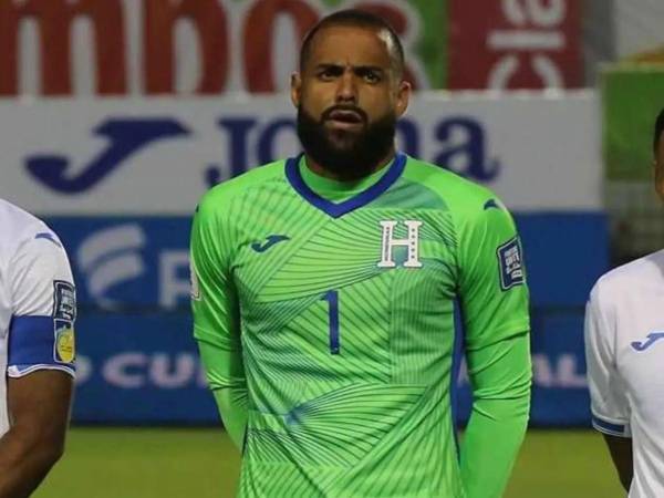 Edrick Menjívar, portero de Honduras.