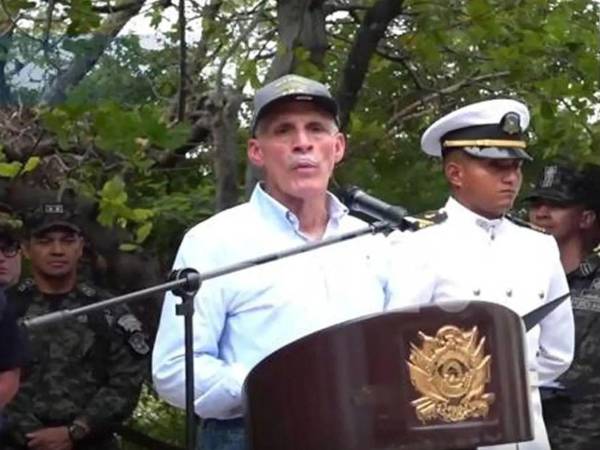 El presidente de Honduras, Nasry Asfura, en el 57 aniversario de la guerra de 100 horas entre Honduras y El Salvador el 14 de julio de 2026.
