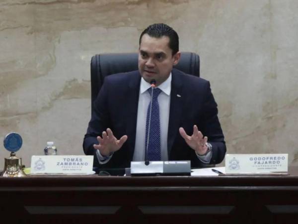 Tomás Zambrano, presidente del Congreso Nacional de Honduras