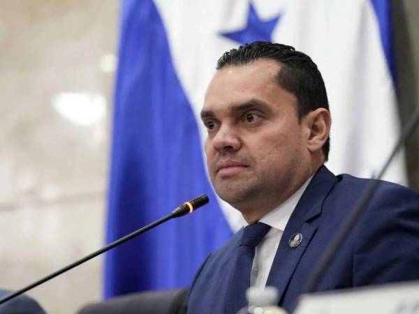 Tomás Zambrano, presidente del Congreso Nacional, en una sesión legislativa.