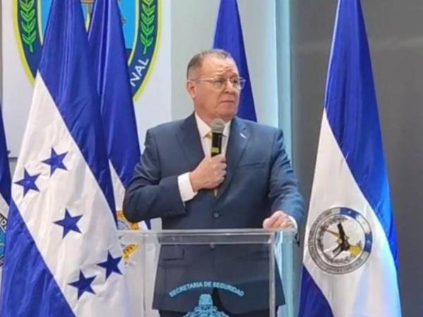 Gerzon Velásquez, ministro de Seguridad (2026-2030).
