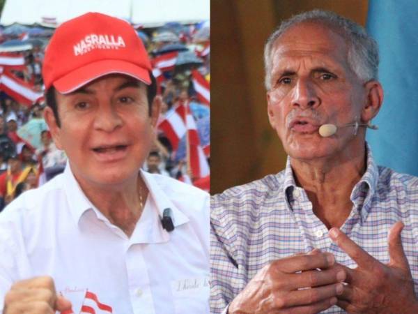 Salvador Nasralla, del Partido Liberal, va a la delantera de las elecciones generales, superando a Nasry Asfura, según los datos divulgados por el CNE.