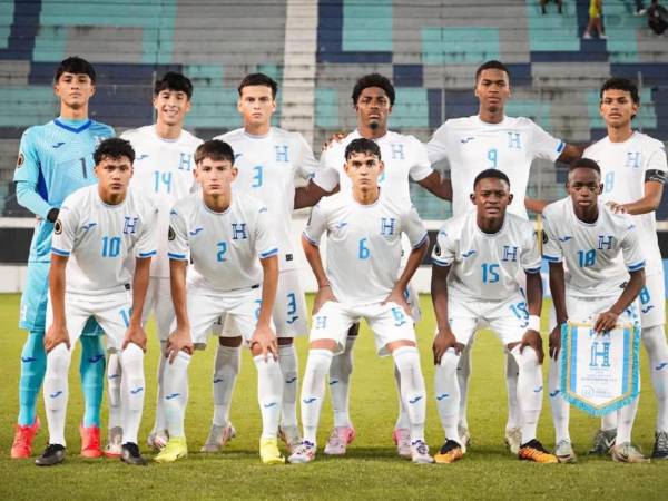 La Sub-17 de Honduras lideró su grupo en el Premundial desarrollado en San Pedro Sula.