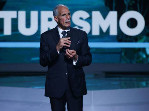 Nasry Asfura en la presentación de su plan de gobierno Juntos vamos a estar bien 2026-2030.