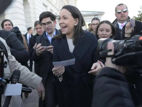 María Corina Machado es la principal líder de la oposición en Venezuela.