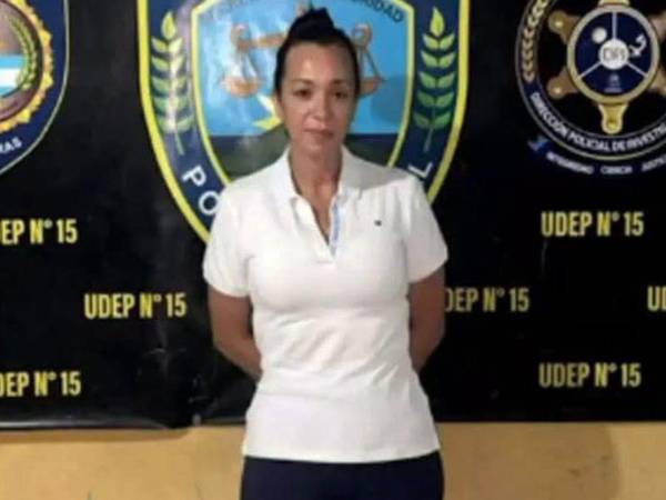 Doris Mendoza se presentó de forma voluntaria ante las autoridades para ponerse a disposición de las investigaciones.