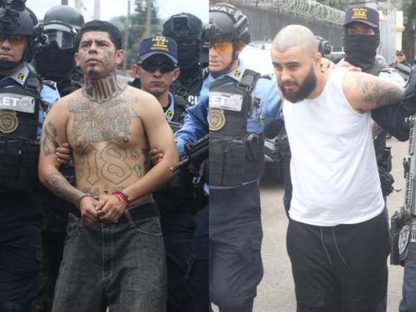 Dos presuntos integrantes de la Pandilla 18 fueron detenidos este viernes 2 de octubre en distintos sectores de Tegucigalpa y Comayagüela, informó la División Antiextorsión y Asociaciones Terroristas (DAET).