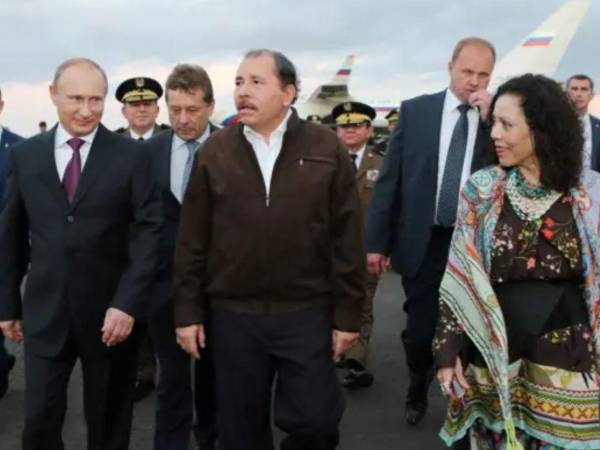 El presidente de Nicaragua, Daniel Ortega, en el poder desde el 2007, es el principal aliado en la región del presidente de Rusia, Vladímir Putin.