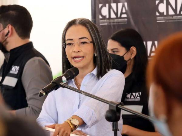 Gabriela Castellanos es la directora del Consejo Nacional Electoral (CNA).