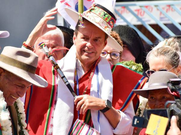Fotografía de archivo del expresidente y candidato Jorge Tuto Quiroga.