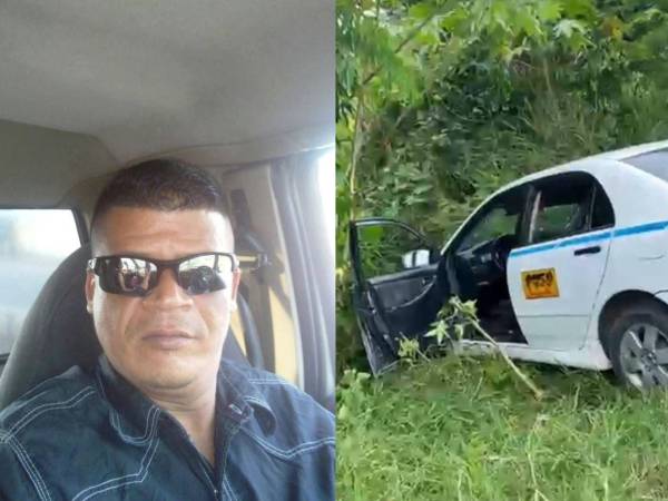 Miembros del Cuerpo de Bomberos y de la Policía Nacional acudieron al lugar, pero Félix Vindel ya no tenía signos vitales. Su cuerpo quedó en el interior del taxi.