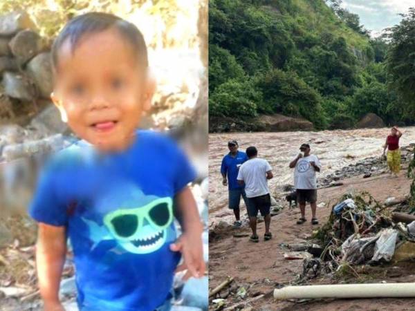 El río Tixcagua pasa muy cerca del lugar donde el menor fue visto por última vez.