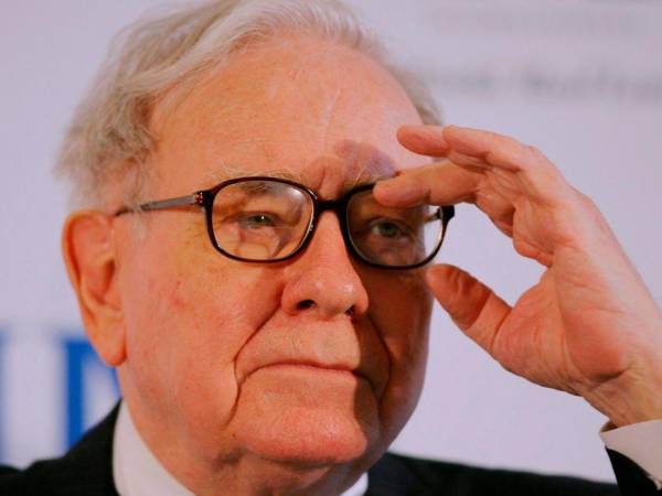 Fotografía de archivo que muestra al inversor estadounidense Warren Buffett.