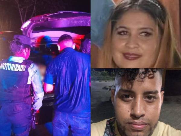 La pareja hallada sin vida dentro del baúl de una camioneta en La Ceiba fue identificada como Roger Omar Amaya Reyes, de 25 años, y Gladis Araceli Cárcamo García, de 33 años.