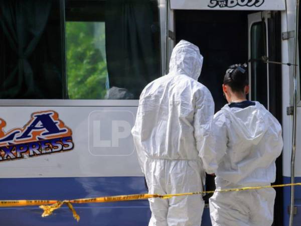 Un pasajero fue asesinado en el interior de un autobús en San Pedro Sula.