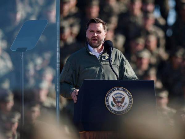 Fotografía del 18 de octubre de 2025 del vicepresidente de EE.UU., JD Vance.