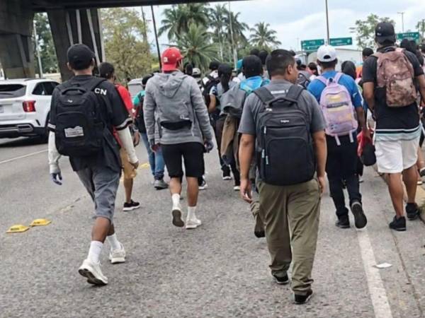 La caravana de migrantes intentará llegar a Estados Unidos, a pesar de que Washington acaba de ratificar la cancelación del Estatus de Protección Temporal (TPS) para al menos hondureños 50,000 hondureños.