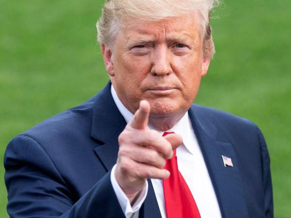 Donald Trump, expresidente de Estados Unidos, en una fotografía de archivo.