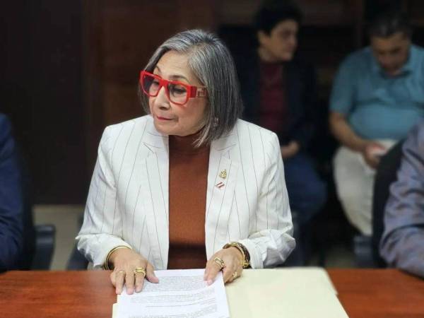 Maribel Espinoza, diputada del Partido Liberal.