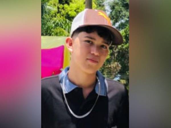 Fotografía en vida del adolescente que murió en el accidente de motocicleta en Jacaleapa, El Paraíso.