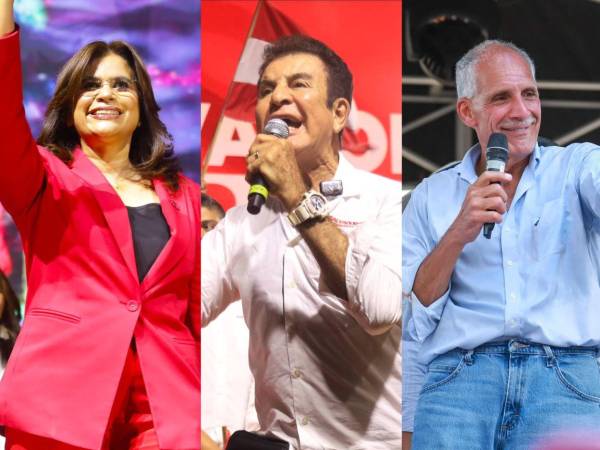 Rixi Moncada, del Partido Libre; Salvador Nasralla, del Partido Liberal, y Nasry Asfura, del Partido Nacional, son los favoritos para ganar las elecciones generales del domingo 30 de noviembre en Honduras.
