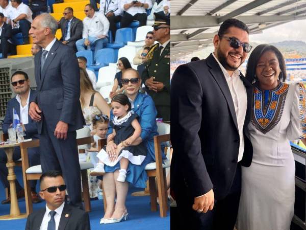 La familia del presidente Nasry Asfura, diputados y funcionarios del gobierno derrocharon elegancia en la celebración de los 205 años de independencia de Honduras.