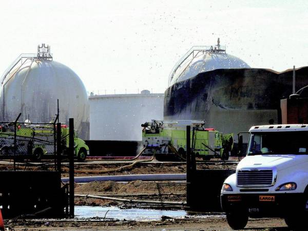 Fotografía de archivo muestra el exterior del Centro de Refinación Paraguaná (CRP), en Punto Fijo (Venezuela).