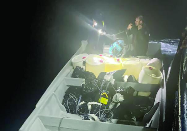 Droga incautada en Gracias a Dios está valorada en L150 millones