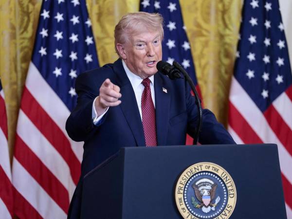 Imagen de archivo: el presidente de EE UU, Donald Trump.