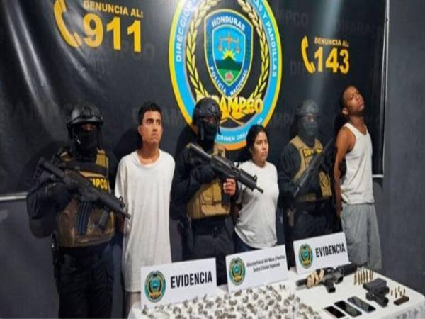 Algunos de los condenados. Imagen del Ministerio Público.