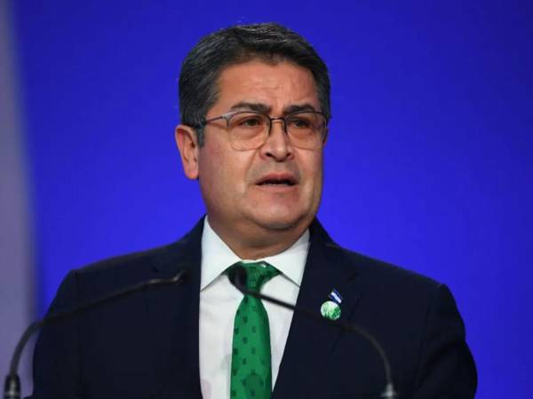 El exmandatario Juan Orlando Hernández.