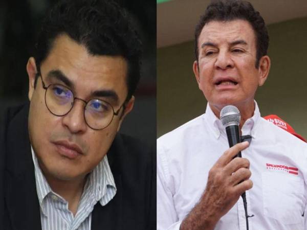 Gerardo Torres y Salvador Nasralla en imágenes de archivo.