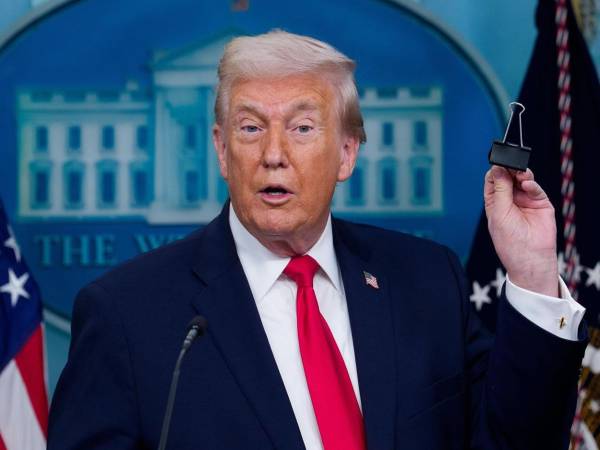 El expresidente Donald Trump en imagen de archivo.