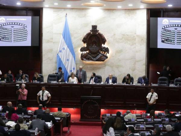Imagen referencial de archivo de una sesión en el Congreso Nacional.