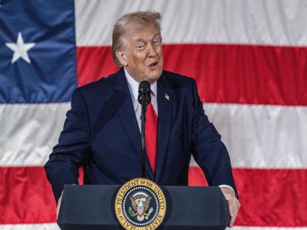 Foto de archivo del presidente de EE.UU., Donald Trump. EFE