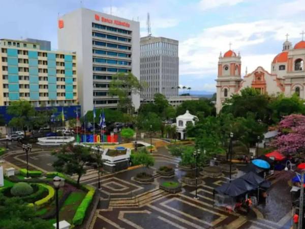 Imagen referencial de San Pedro Sula, zona norte de Honduras. La Prensa.