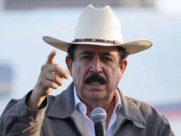 En imagen de archivo, el expresidente de Honduras, Manuel Zelaya.