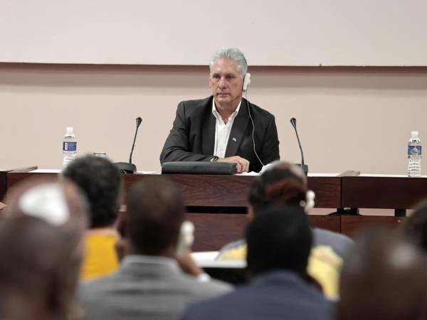 Fotografía de archivo del presidente cubano, Miguel Díaz-Canel. EFE