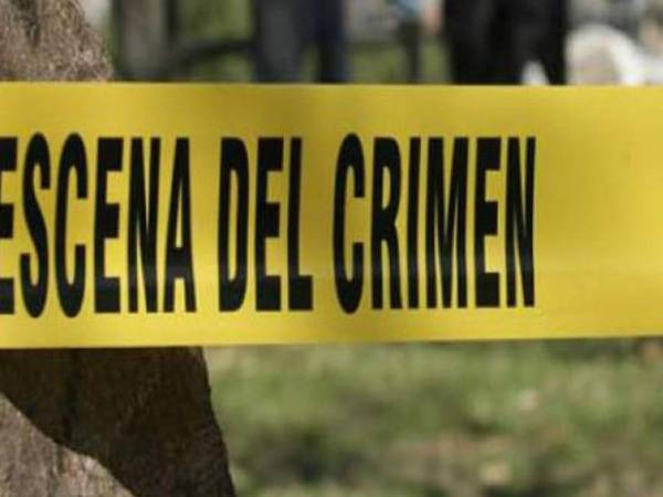 Imagen referencial de archivo de la escena de un crimen en Honduras.