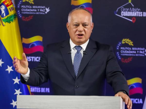 Fotografía de archivo del ministro de Interior, Justicia y Paz, Diosdado Cabello. EFE/